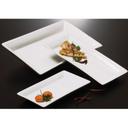 American Metalcraft Rectangular Ceramic Platter, 21 x 13 inch.