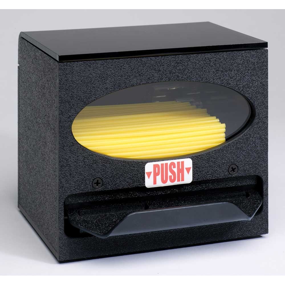 Vollrath Countertop Stir Stick with Straw Dispenser, 5.5 inch.