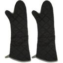 DuraServe Black Flame Resistant Pyrotex Oven Mitt, 24 inch -- 12 pairs per case.