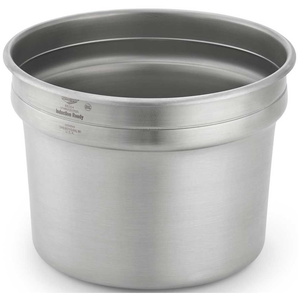 Vollrath Induction Ready Inset For Countertop Rethermalizers, 11 Quart -- 6 Per Case