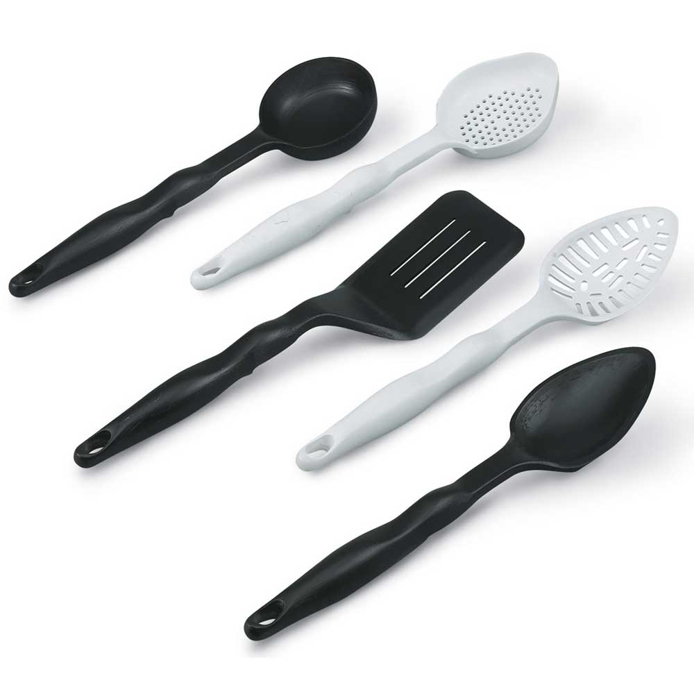 Vollrath Black Solid Round Nylon Spoodle, 3 Ounce -- 12 per case.