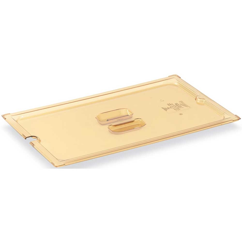 Vollrath Amber Solid Cover for High Temperature Plastic Pans -- 6 per case.