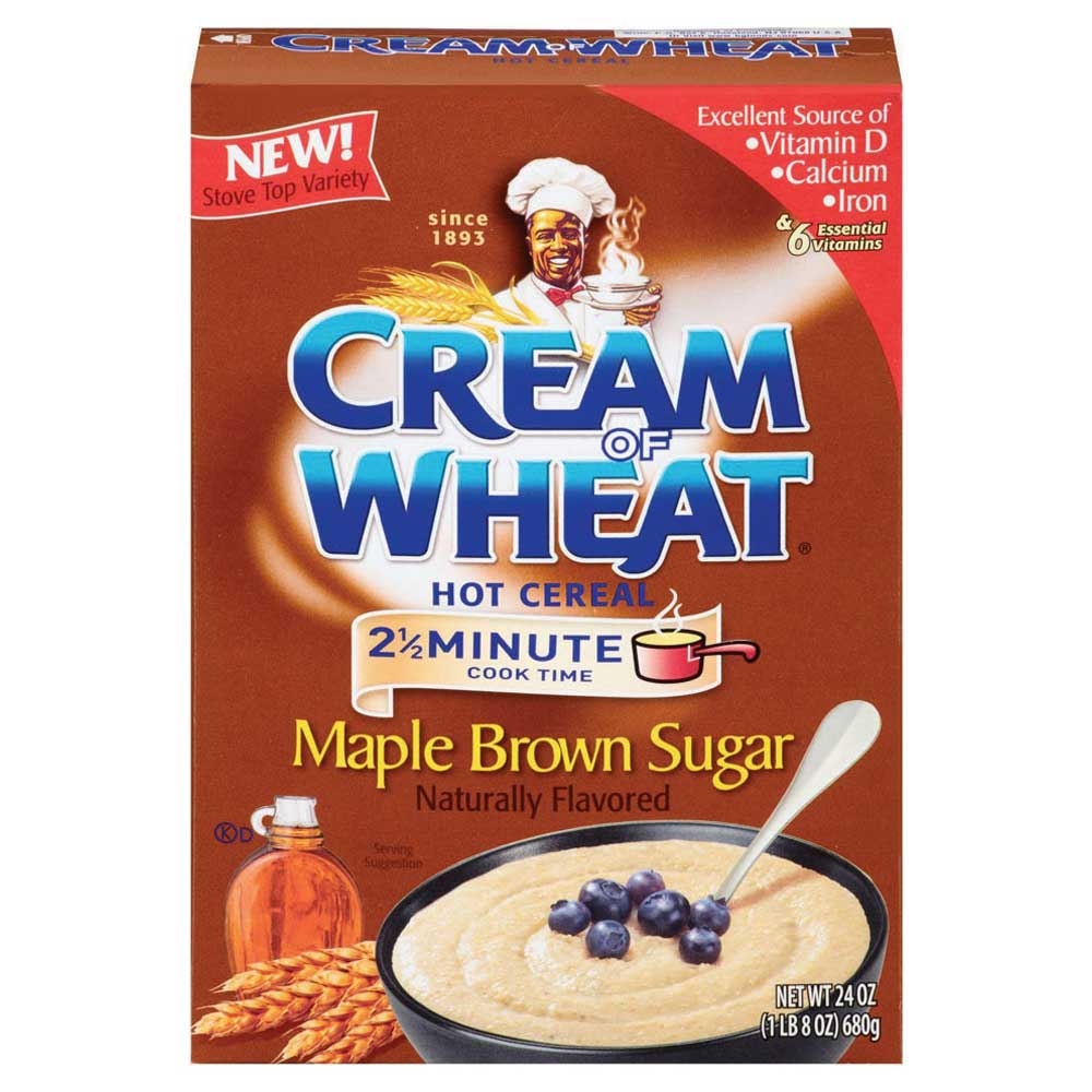 Cream of Wheat Maple Brown Sugar Hot Cereal, 24 Ounce -- 12 per case.