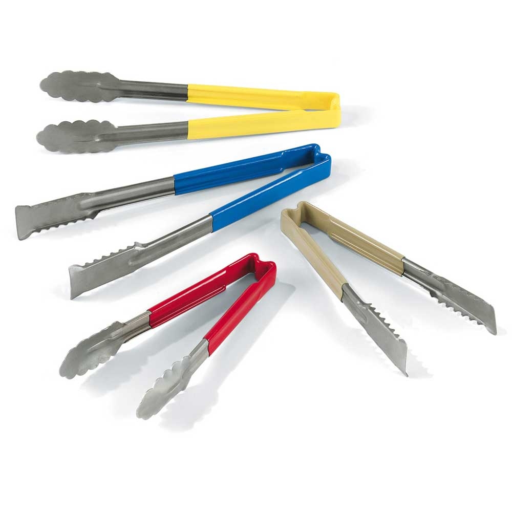 Vollrath Versagrip One Piece Color Coded Kool Touch Green Tong, 16 inch -- 12 per case.