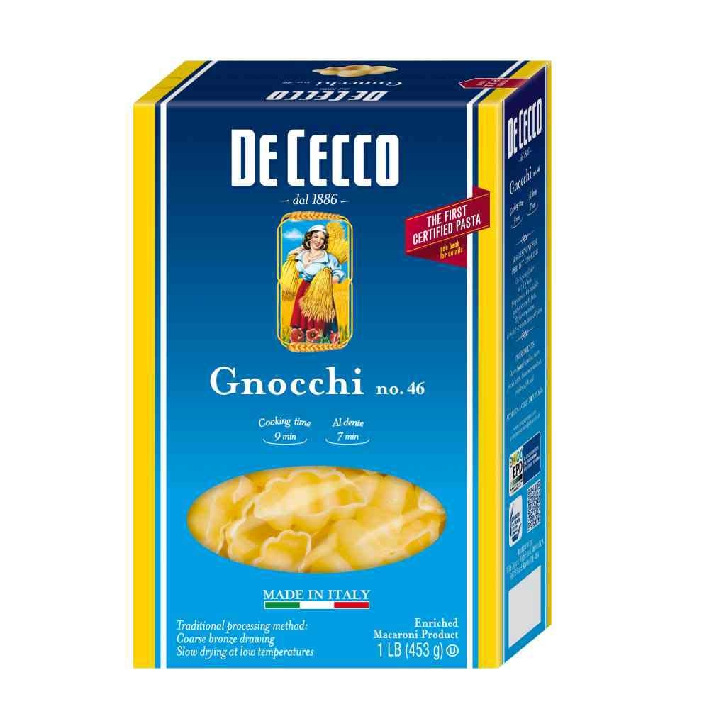 Dececco Enriched Macaroni Gnocchi, 1 Pound -- 12 per case.