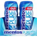 Mentos Spearmint and Fresh Mint Sugarfree Gum -- 120 per case.