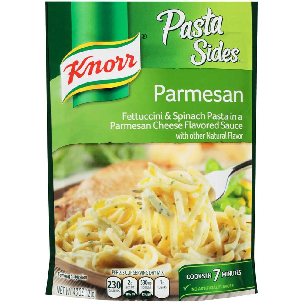 Knorr Pasta Sides Parmesan Side Meal, 4.2 Ounce -- 8 per case.