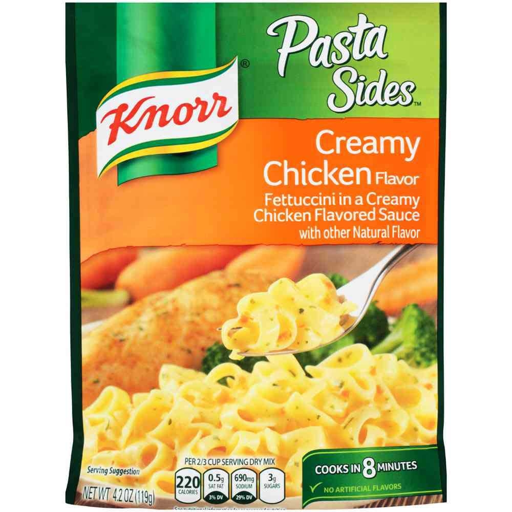 Knorr Pasta Sides Creamy Chicken Side Meal, 4.2 Ounce -- 8 per case.