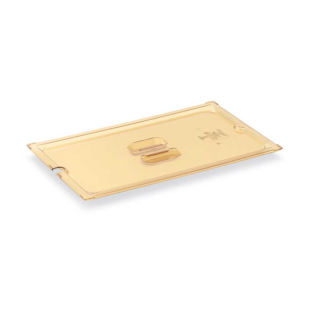 Vollrath Amber Sixth Size Solid Cover Only, 6.9 X 6.3 X 0.875 Inch -- 6 Per Case