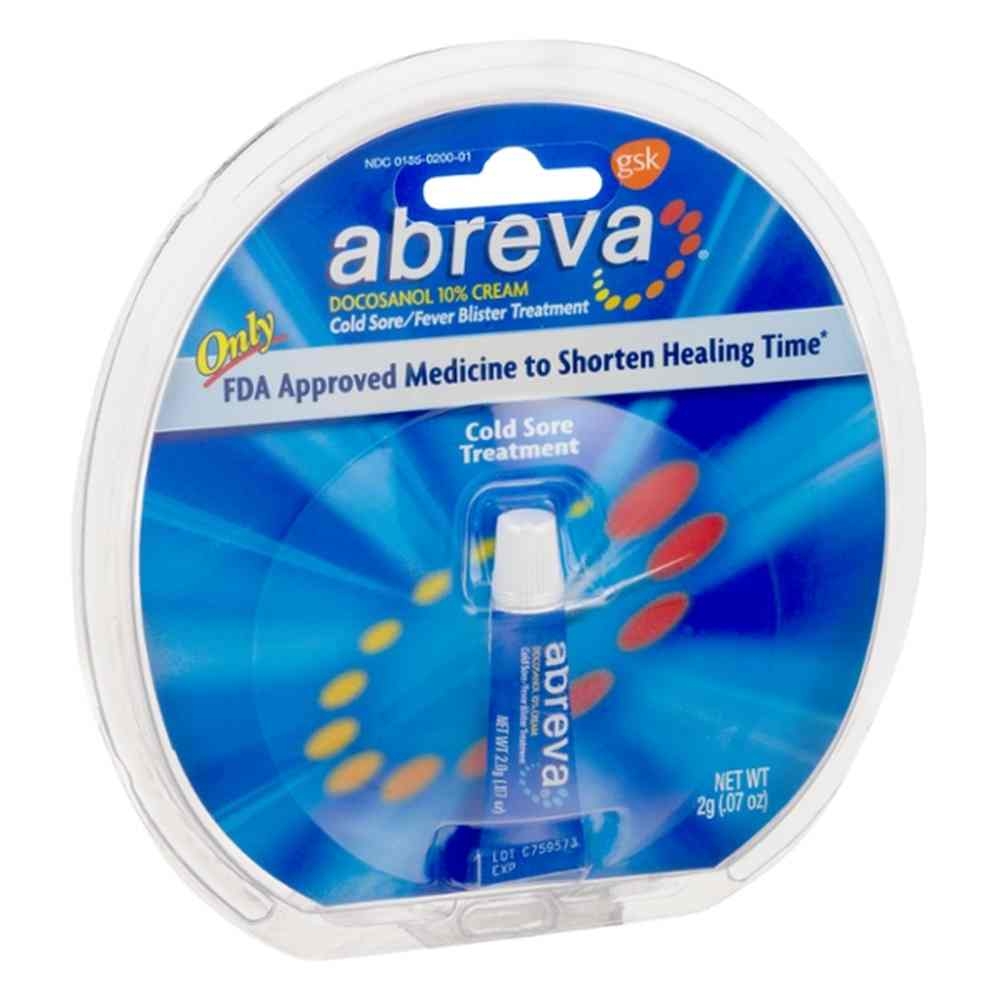 Abreva Cold Sore/Fever Blister Treatment, 2 Gram Tube -- 24 per case.