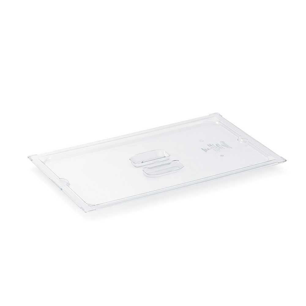 Vollrath Amber Third Size Slotted Cover Only, 6.9 x 12.7 x 0.875 inch -- 6 per case.