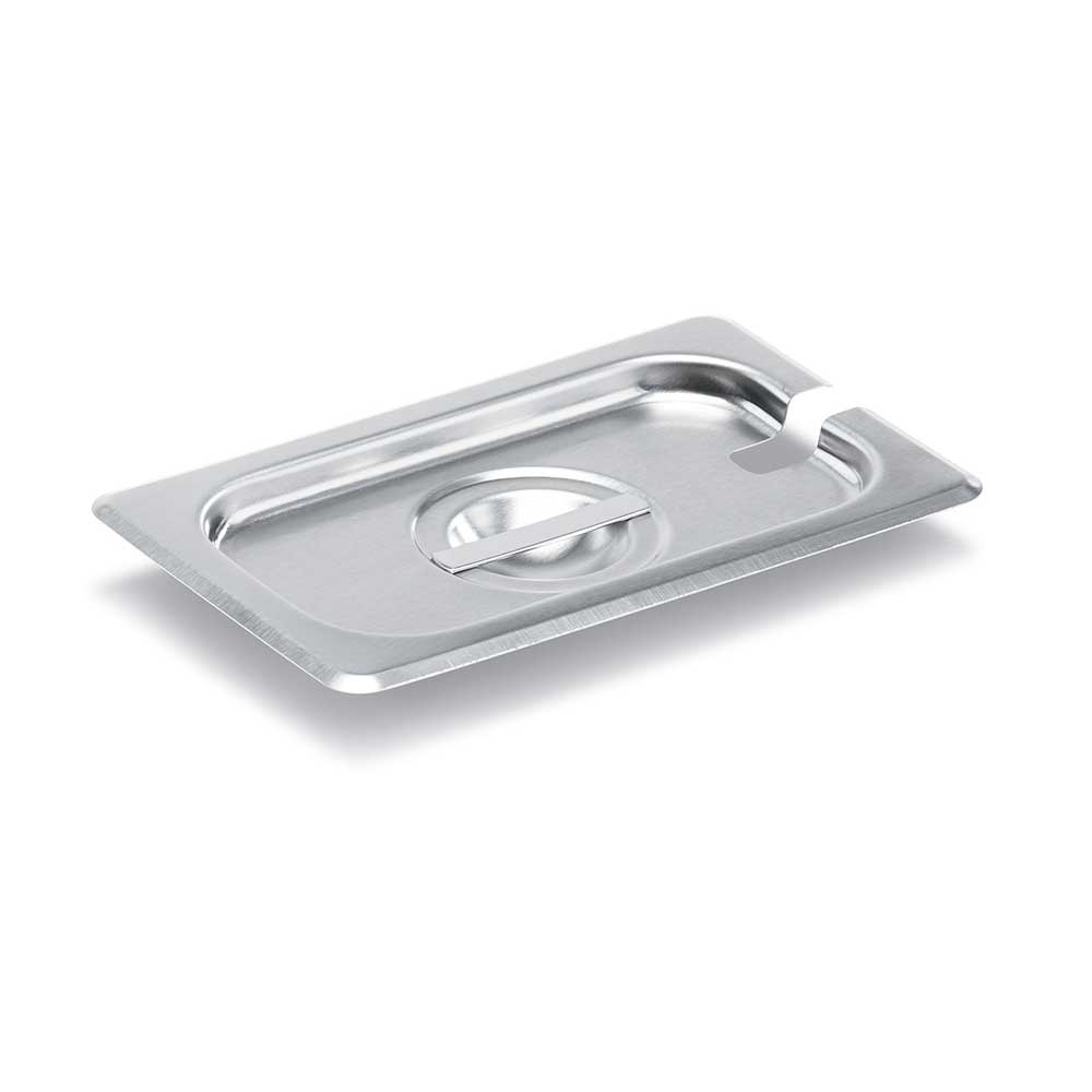 Vollrath Super Pan V Slotted Flat Cover Only, 4.3125 x 7 x 0.875 inch -- 6 per case.