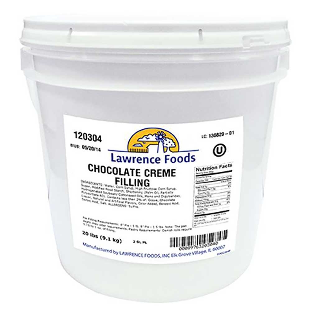 Major Bakery Solutions Chocolate Cream Filling, 2 Gallon