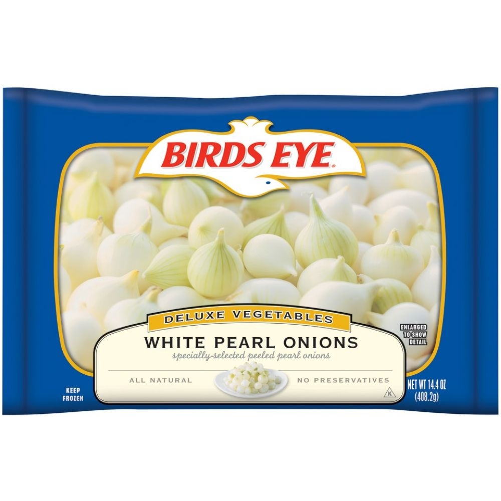 Birds Eye White Pearl Onions, 14.4 Ounce -- 12 per case.