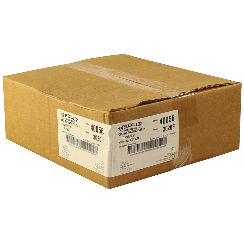 Wholly Guacamole Avocado Slice, 8 Ounce -- 16 per case.