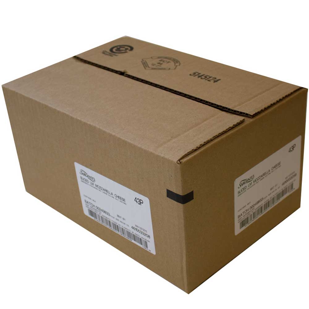 Sargento Sliced Mozzarella Cheese, 19.8 Ounce -- 12 per case.