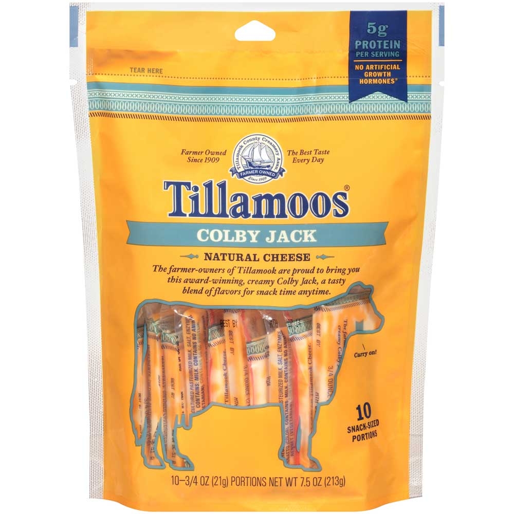 Tillamook Colby Jack Cheese, 7.5 Ounce -- 12 per case.
