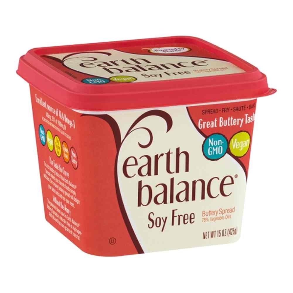 Earth Balance Soy Free Buttery Spread, 15 Ounce -- 6 Per Case