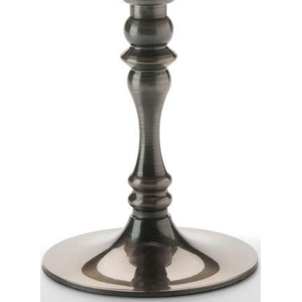 Hollowick Classic Antique Brass Candlestick Base, 9 3/8 x 3 5/8 x 3 5/8 inch.