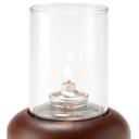 Hollowick Clear Tall Glass Cylinder Globe, 4 5/8 x 2 7/16 x 2 7/16 inch.
