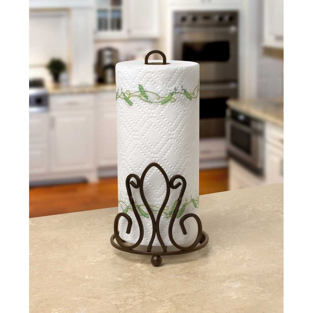 Spectrum Bronze Patrice Paper Towel Holder, 13 X 6.75 X 6.75 Inch
