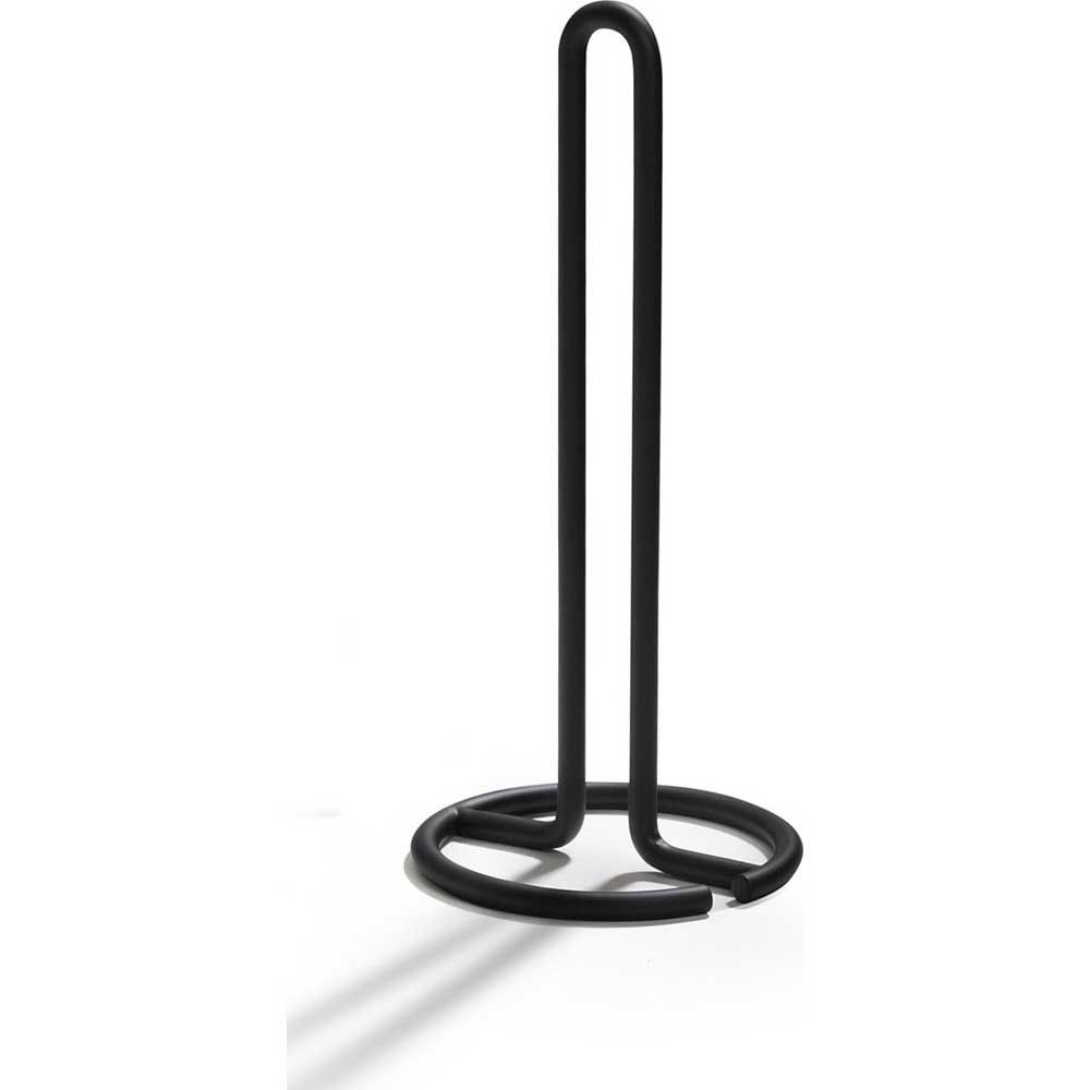 Spectrum Black Euro Paper Towel Holder, 12.5 X 5.5 X 5.5 Inch