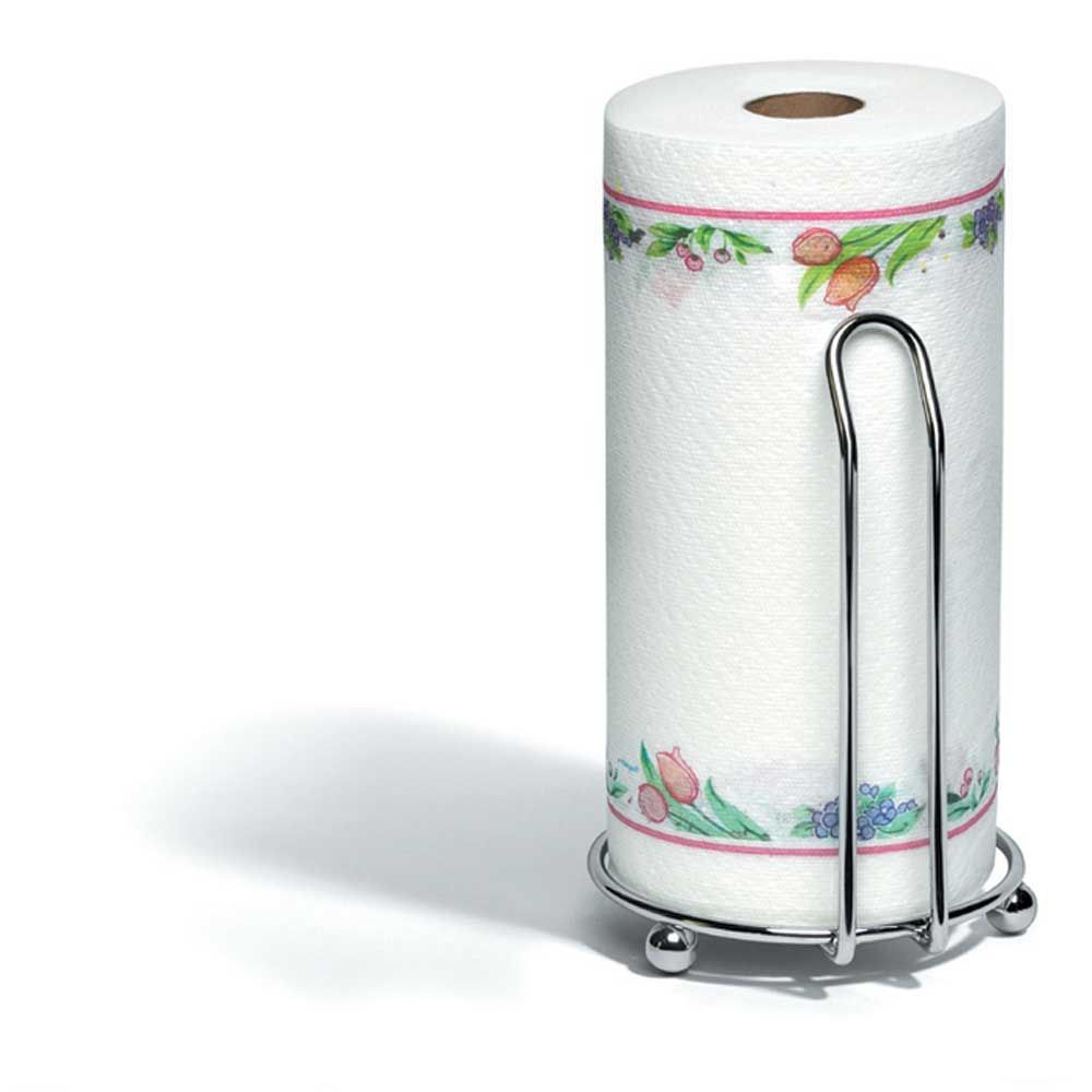 Spectrum Chrome Pantry Works Deluxe Paper Towel Holder, 11 X 6.75 X 6 Inch