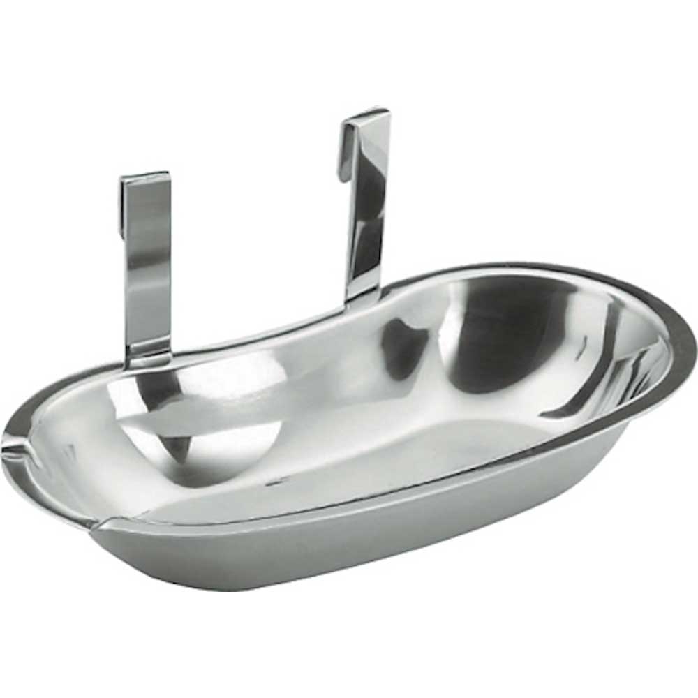 Smart Detachable Stainless Steel Spoon Holder for Round Roll Top Chafing Dish, 5 x 9 x 5 inch.