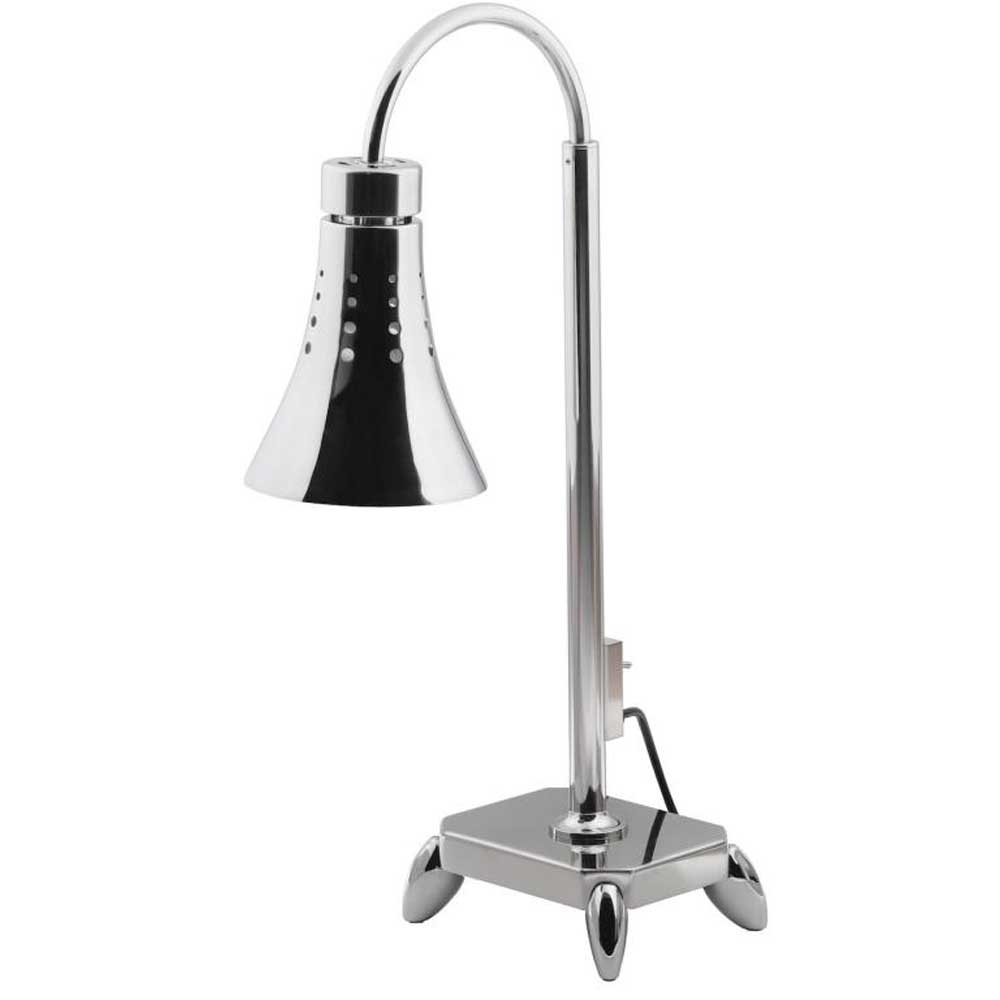 Smart Domino Single Heat Lamp with Stand, 110 Volt.