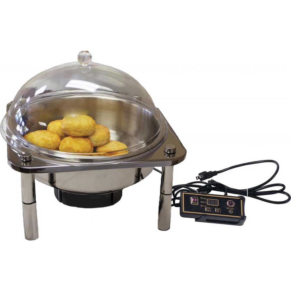 Smart Domino Biscuit Warmer with Induction Warmer, 15 x 14 x 15 inch.