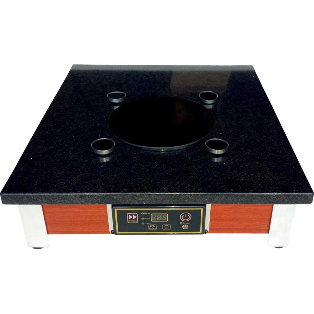 Smart 110 Volt Induction with Warmer and Box, 18 x 18 x 5 inch.
