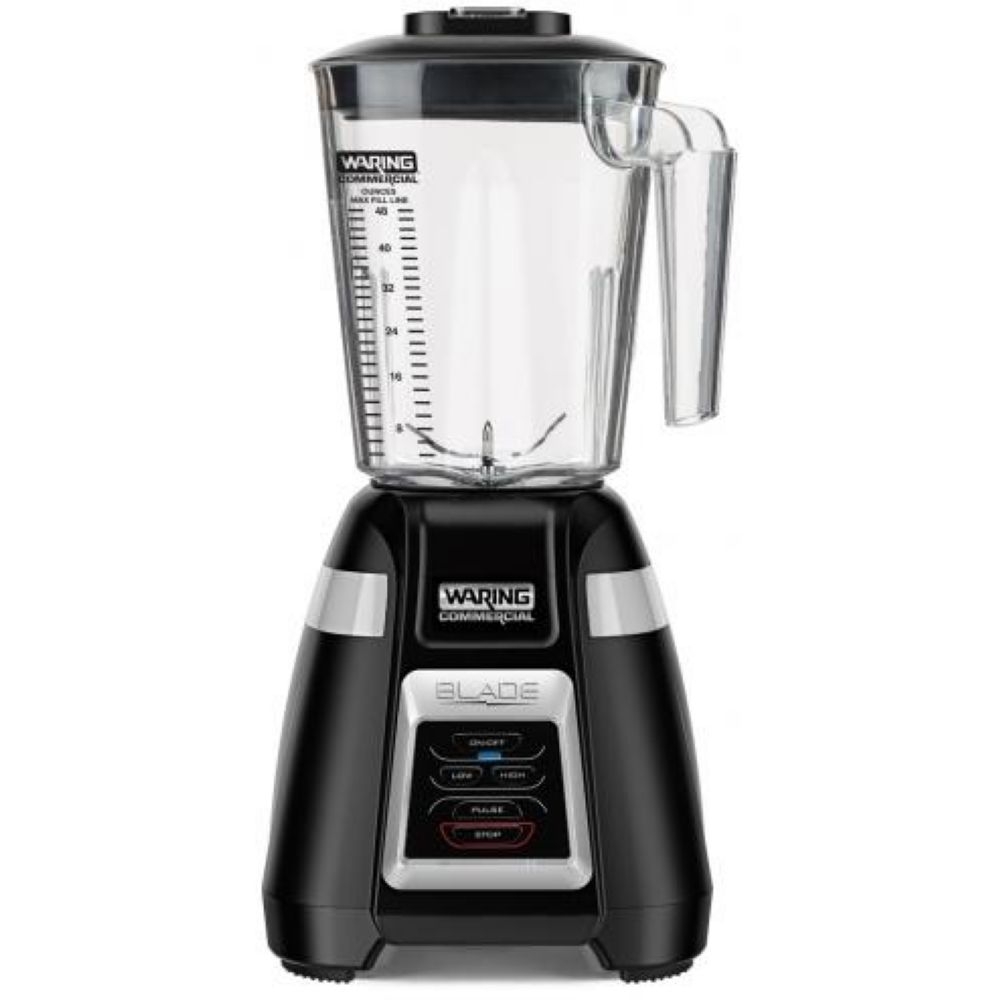 Waring Commercial Blade Series 1hp 2 Speed Bar Blender With Electronic Touchpad Controls, 120 Volts