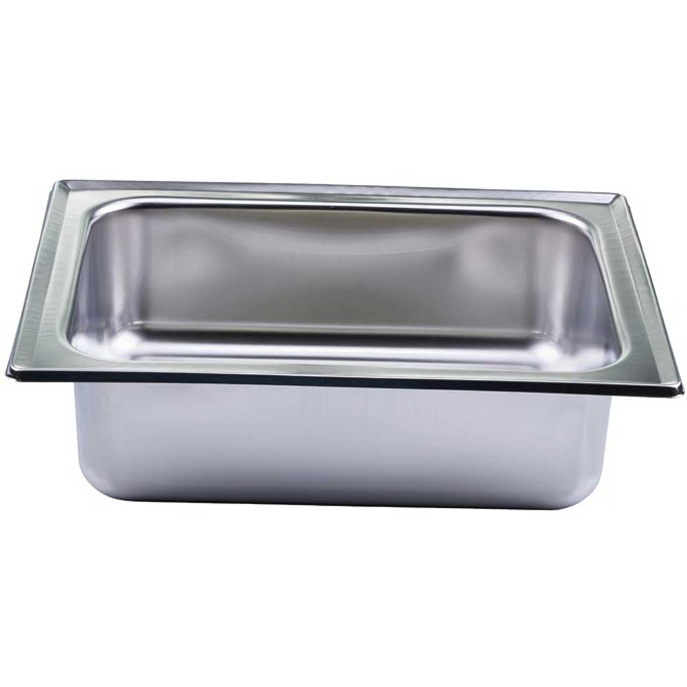 Winco Stainless Steel Water Pan for 508 Half Size Crown Chafer -- 2 per case.