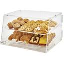 Winco Acrylic 2 Tray Display Case, 21 x 18 x 12 inch -- 1 set.