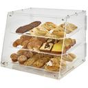 Winco Acrylic 3 Tray Display Case, 21 x 18 x 16 1/2 inch -- 1 set.