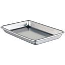 Winco 1/8 Size Open Bead Aluminum Sheet Pan, 6.5 x 9.5 inch -- 24 per case.