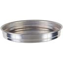 Winco Stackable Aluminum Pizza Pan, 8 x 1.5 inch -- 6 per case.