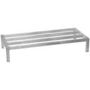 Winco Aluminum Dunnage Rack, 20 x 60 x 8 inch -- 6 per case.
