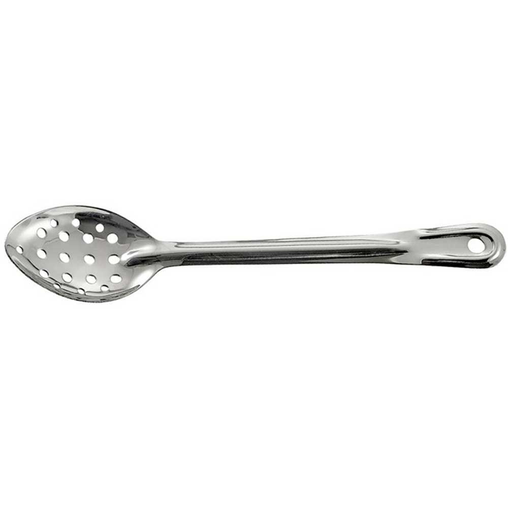 Winco Prime 1.5mm Stainless Steel Perforated Basting Spoon, 11 inch -- 12 per case.