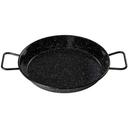 Winco Enameled Carbon Steel Paella Pan, 23 5/8 inch.