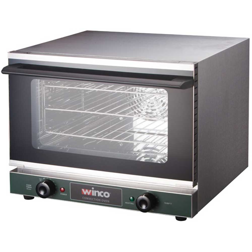 Winco Quarter Size Countertop Convection Oven, 0.8 Cubic Feet.