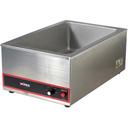 Winco Electric Rectangular Food Cooker/Warmer, 22 1/2 x 14 5/8 x 9 3/8 inch.