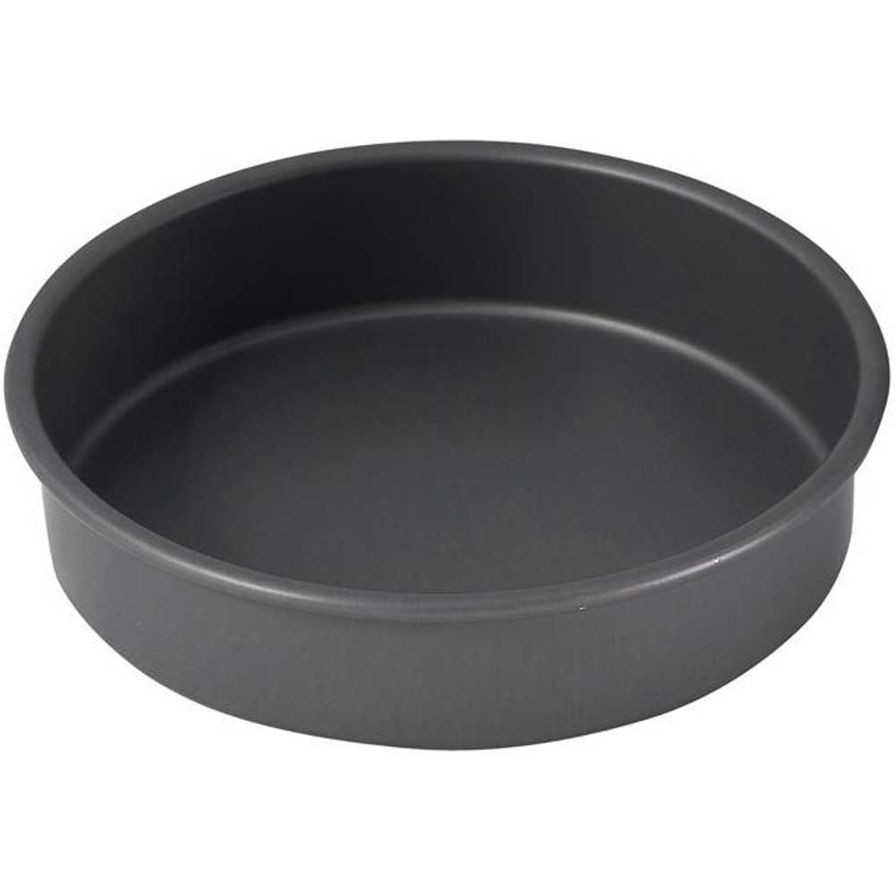 Winco Anodized Aluminum Round Cake Pan, 8 inch Dia x 2 inch Height -- 6 per case.