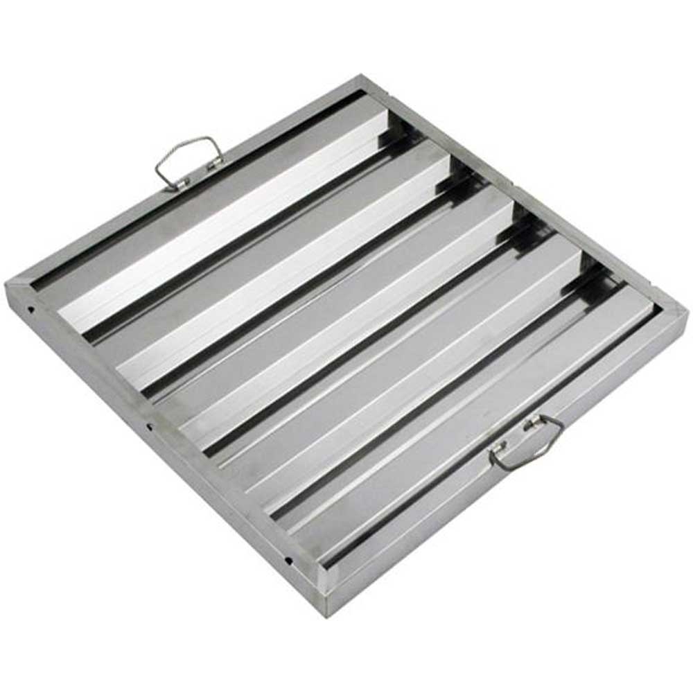 Winco Stainless Steel Vertical Hood Filter, 20 x 20 x 1 1/2 inch -- 6 per case.