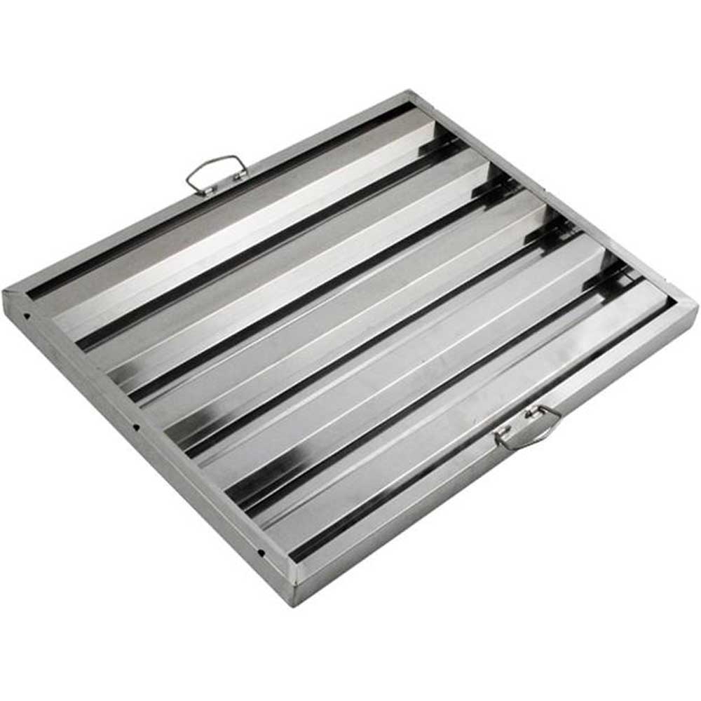 Winco Stainless Steel Vertical Hood Filter, 25 x 20 x 1 1/2 inch -- 6 per case.