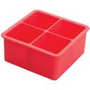 Winco Silicone 4 Compartments Ice Cube Tray -- 12 per case.