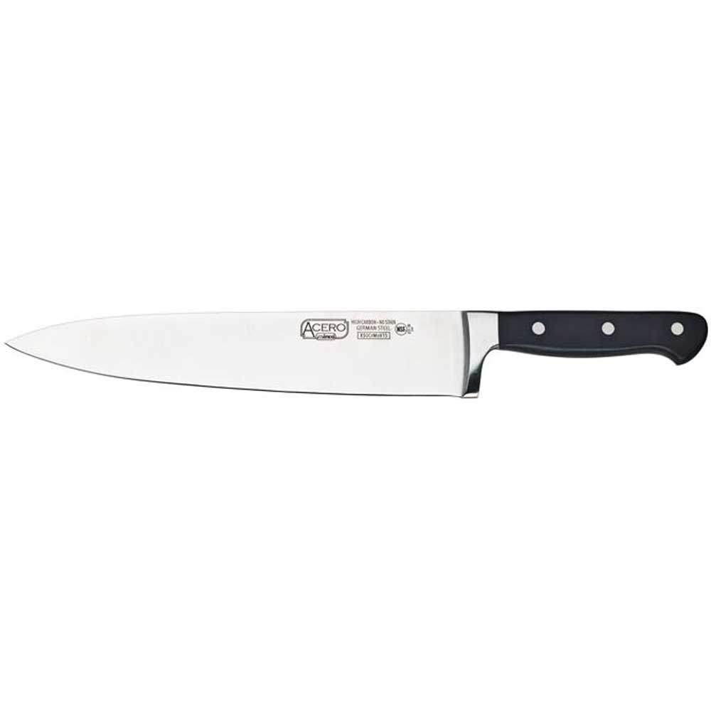 Winco Acero Triple Riveted Chef Knife, 10 inch -- 6 per case.