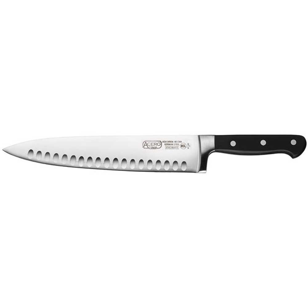 Winco Acero Hollow Ground Chef Knife, 10 inch -- 6 per case.