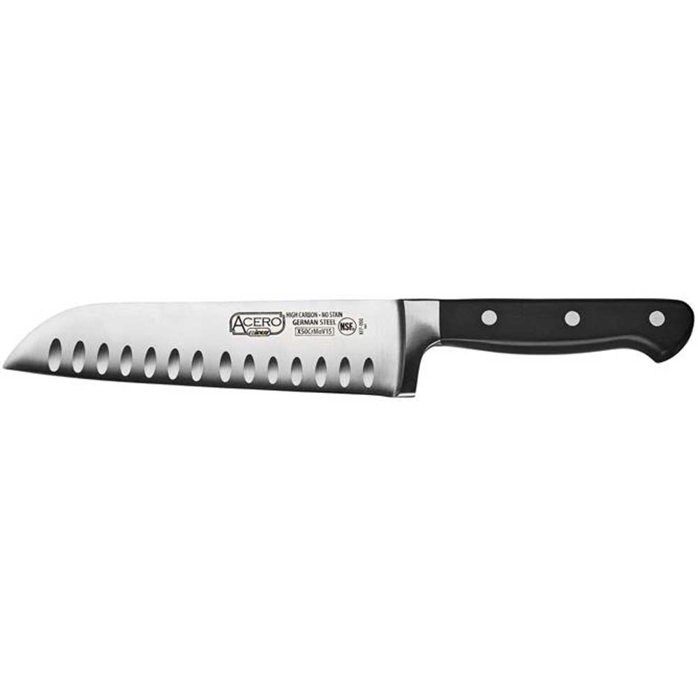 Winco Acero Triple Riveted Santoku Knife, 7 inch -- 6 per case.
