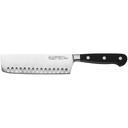 Winco Acero Hollow Ground Nakiri Knife, 7 inch -- 6 per case.